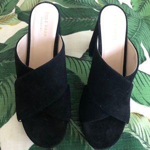 Cole Haan High Heeled Mules
